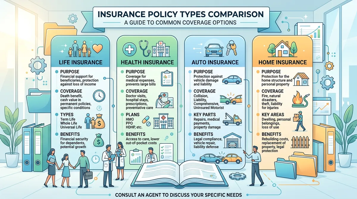 Типы полисов автострахования